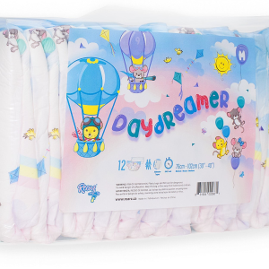 Paquet de 12 couches ABDL DAYDREAMER REARZ (frais de port offerts)